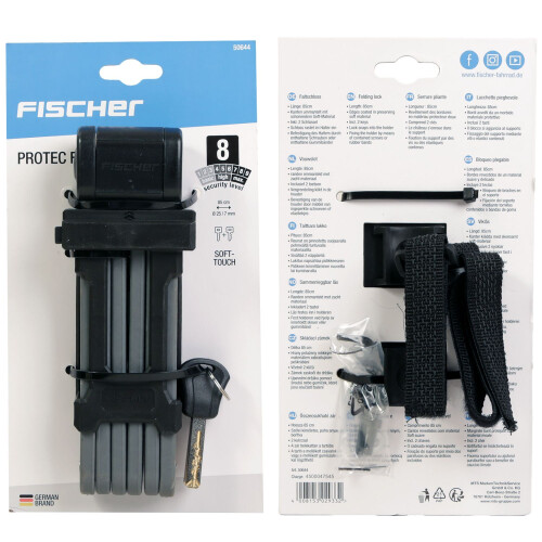 Fischer Faltschloss Soft-Touch Protec FKS85 2