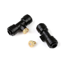 10 Sets 1/4 Inch Micro Irrigation Sprinkler Heads, 360 Uniform Spray Leakproof Water Saving Garden Mist Nozzles