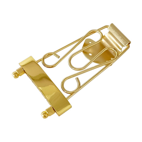 6 String Bass Guitar Tailpiece Bridge, Durable Metal Trapeze Design for Stable String Anchoring 2