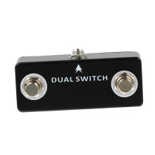 Dual Momentary Footswitch for Guitar Effects Pedal with Output Jack, Reliable Signal Switching