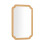 Rectangular Wall Mirror with Wood Frame, 90x60 cm 1