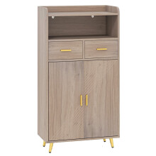 Armoire polyvalente avec étagère réglable et tiroirs