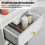 Tall Bathroom Cabinet with Adjustable Shelves, White 4
