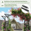 Metalhavebue til klatreplanter, 170x39x210 cm, sort 4