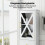 Tall Bathroom Cabinet with Adjustable Shelves, White 5