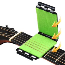 360 Degree Guitar String Cleaner and Fretboard Cleaning Cloth for Guitar, Bass, Mandolin, Ukulele