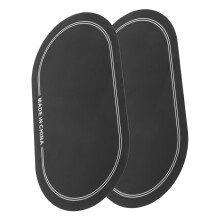 2pcs Bass Drum Patch Drumhead Protector Pads Reinforced Impact Zone Double Pedal Compatible