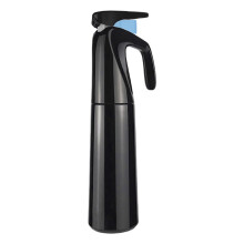 (Black) Adjustable Nozzle Mists Sprayer Bottle For Indoor Plant Cleaning Ergonomic Designs Large Capacity Refillable Mists Sprayer White