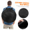 Snare Drum Bag with Protective Padded Interior, Adjustable Backpack Straps and Multiple Pockets for Drummers 4