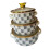 Pack of 3 Multifunctional Enamel Pot Suitable All-graygrid 5