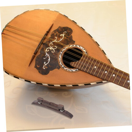 Adjustable Mandolin Bridge Replacement for Enhanced Tone and Accurate Intonation Easy Installation 2