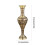 Metal Antique Tall Vases with Embossed Pattern for Floral-B 4