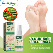 Foot Care Spray for Dry Cracked Feet, Itchy Skin & Odor, Moisturizing & Refreshing Foot Spray for Men & Women