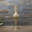 Metal Antique Tall Vases with Embossed Pattern for Floral-B 6
