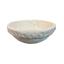 (Round 23x8cm cloth d) Nonstick Banneton Bread Basket with Removable Cloth Pad Home Baking Supplies Baking Accessories for Easy Cleaning
