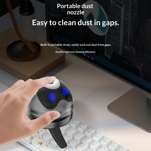 Long Battery Life Mobile Tiny Vacuum Usb CREATE Charging Three 1