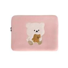 (13-inch) 11/13inch Laptop Carrying Case Shockproof Computer Cover Bag Quilted Laptop Protective Bag for School Work Business 13-inch