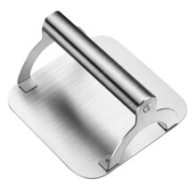 Stainless Steel Burger Press Patty Maker with Nonstick Easy Release for Uniform Patties Home and Commercial Use