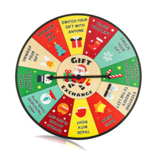 Festival Decors Turn Plate for Christmas Gift Sharing