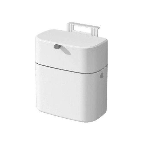 (L) Friendly Small Indoor Composts Bin With Odor Control Hanging Trash Can For Kitchen Countertop