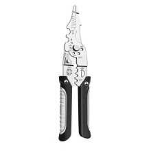 (black) Wire Stripper Crimper Cable Cutter Professional Electrical Wire Stripping Tool Wire Stripper Plier Multifunctional grey