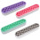 2PCS Makeup Brush Holder Organizer Silicone Desk Storage Box Pink 4