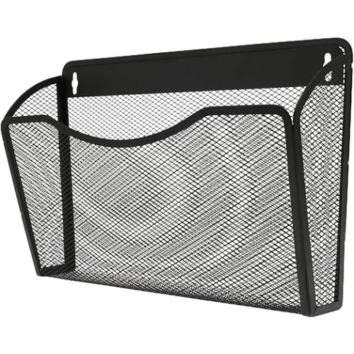 Magnetic File Holder Wall Organizer Large Capacity Paper Storage