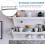 2 Pack Wall Mounted Spice Rack Kitchen Organizer Pantry Storage Shelf 7