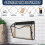 Magnetic File Holder Wall Organizer Large Capacity Paper Storage 4