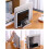 Supporto verticale in alluminio argento per laptop, tablet e smartphone 6