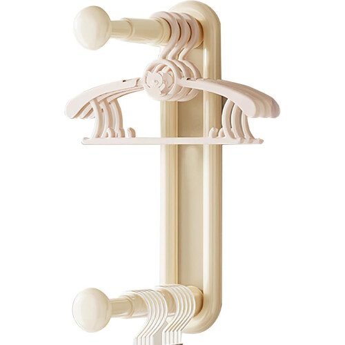 Expandable Wall Mount Hanger Rack No Drill Closet Organizer