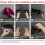 2er-Pack Eck-Duschablage, selbstklebend, Wandregal, schwarz 4