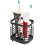 Rustproof Toothbrush Holder Adhesive Bathroom Organizer Rack 6