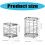 Rustproof Toothbrush Holder Adhesive Bathroom Organizer Rack 8