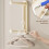 Expandable Wall Mount Hanger Rack No Drill Closet Organizer 5