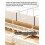 Adjustable Dish Rack Retractable Pot Lid Organizer 10 Slots Black 5