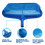 Pool Leaf Skimmer with Fine Mesh Net for Quick Surface Cleaning, Lightweight Durable Frame for Pool Pond Spa 2