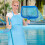 Pool Leaf Skimmer with Fine Mesh Net for Quick Surface Cleaning, Lightweight Durable Frame for Pool Pond Spa 3