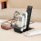 2PCS Remote Control Holder Wall Organizer Reusable Black 7