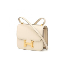 H-buckle Kangkang bag European and American fashion 24cm palm print high-end small square bag single shoulder crossbody versatile women's bag