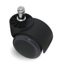 Office Chair Caster Wheels 7/16 Inch Stem, Smooth Quiet Rolling and Floor Protection, Easy Install