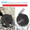 (Blue) Bike Bluetooth Speaker Waterproof Wireless Loudspeaker With Digital Display-Good 5