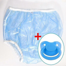 (M, set) Pvc Reusable Adult Pant Diapers-Good