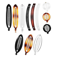 (8) 12Pcs Contemporary Banana Hair Clip Ponytail Holder Hair Decoration For Thick And Fine Hair Adding Fashion to Any Look 8