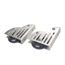 Swivel Castor Wheels 2pcs Heavy Duty Quiet Furniture Caster Set with Floor Protection and Easy Installation