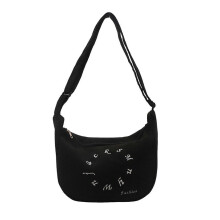 (Black) Corduroy Crossbody Bag Casual Shoulder Bags with Adjustable Strap Lightweight And Practical Satchel For Unisex Use orange