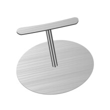Stainless Steel Burger Press Tool 15x10.5cm Meat Smasher Easy Clean for Home Grilling and Parties