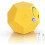 (Yellow) Cube Timer, Time Management Dodecahedron Timer, Timer For Kids, Kitchen Timer For Cooking, Productivity Pomodoro Timer-Good 1
