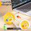 (Yellow) Cube Timer, Time Management Dodecahedron Timer, Timer For Kids, Kitchen Timer For Cooking, Productivity Pomodoro Timer-Good 4