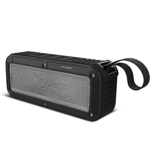 (Black) W-KING S20 Loudspeakers IPX6 Waterproof Bluetooth Speaker-Yvan